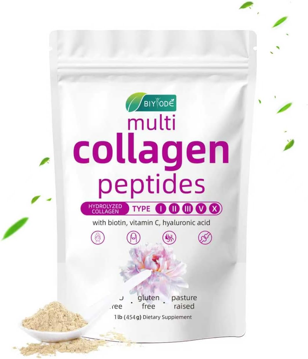 Multi Collagen Peptides Powder 1lb
