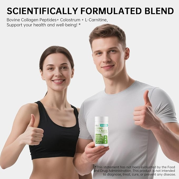 Multi Collagen Complex | 5 Types (I, II, III, V, X) | Skin, Joints, Gut & Hair | 240 Capsules