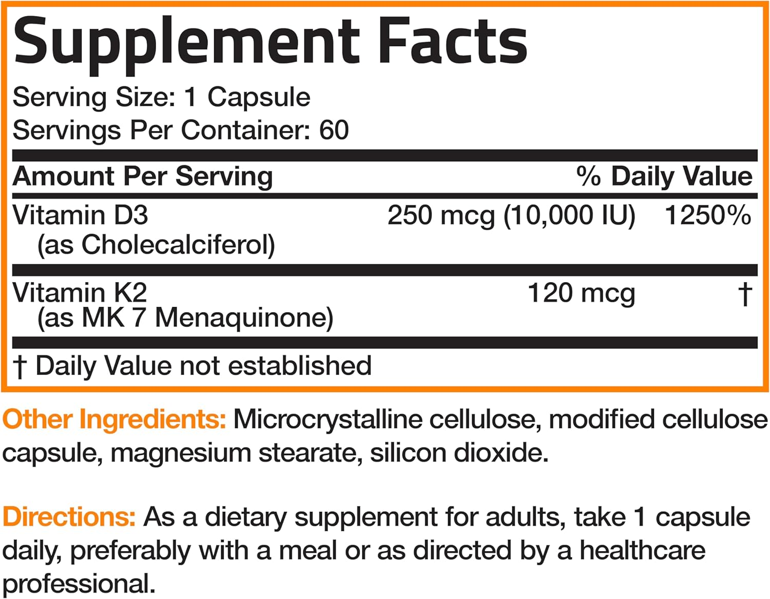D3+K2 Capsules (AT-013)