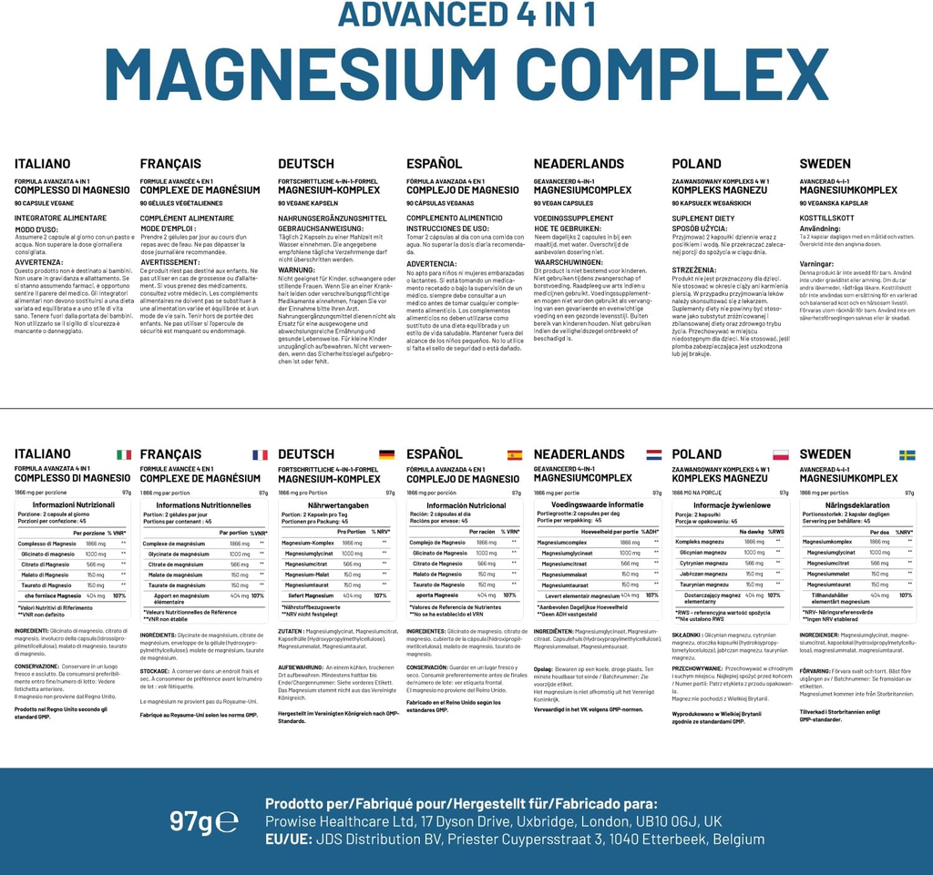 Magnesium Glycinate 400mg | TRAACS Bisglycinate for Sleep, NAD+ Methylation & Vitamin D Activation