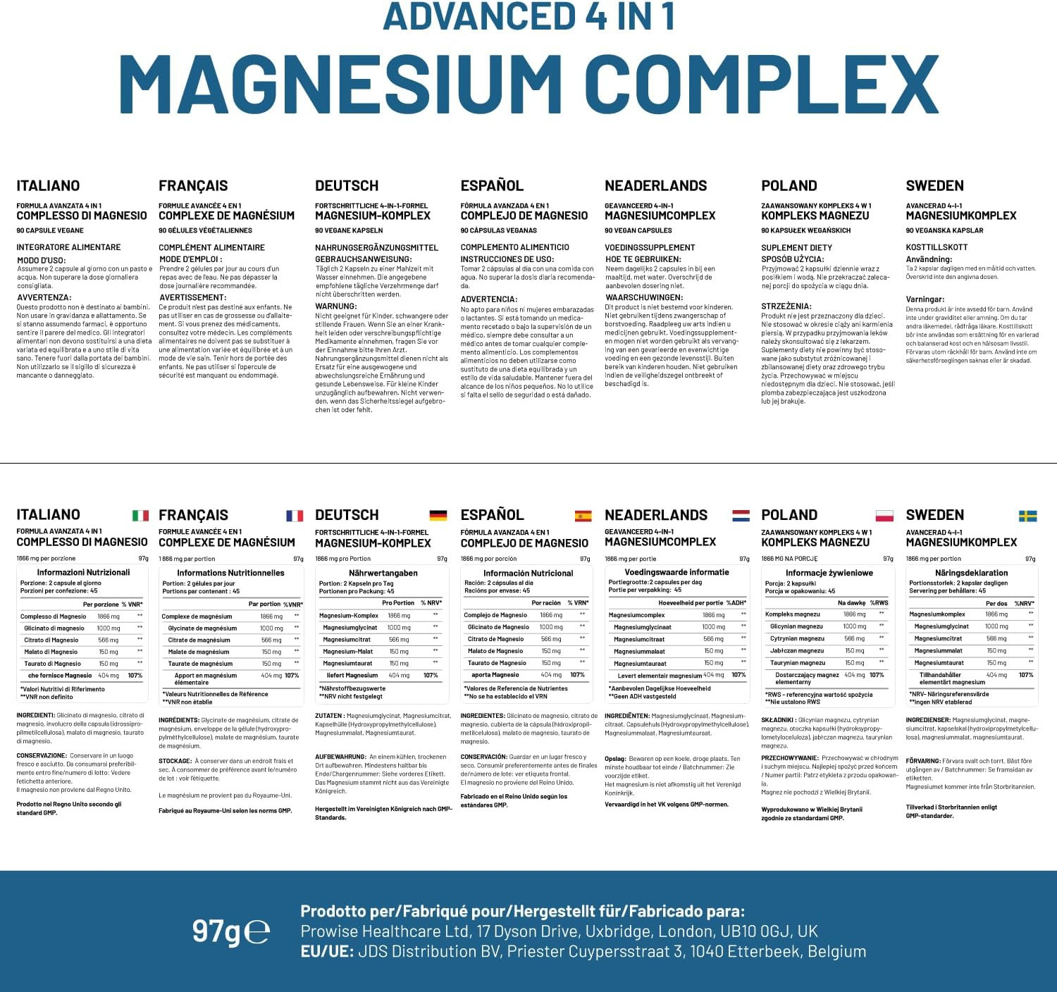 Magnesium Glycinate 400mg | TRAACS Bisglycinate for Sleep, NAD+ Methylation & Vitamin D Activation