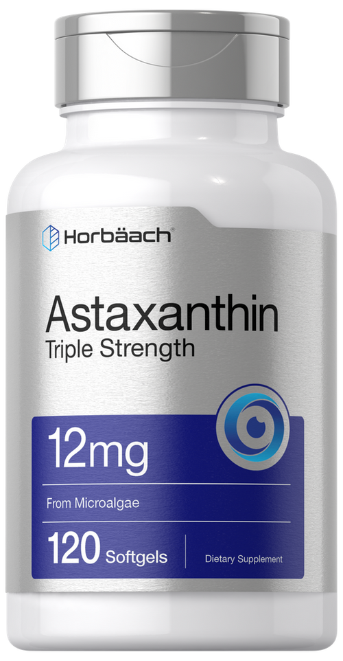 Astaxanthin 12mg | 120 Softgels | Antioxidant & Skin Support