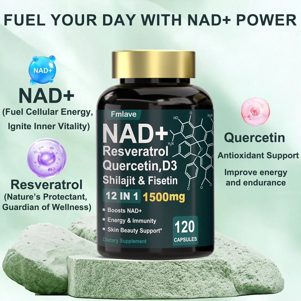 Liposomal NAD+ Ultimate 1000mg | 10-Active Phospholipid Formula for NAD+, Sirtuins & Mitochondria