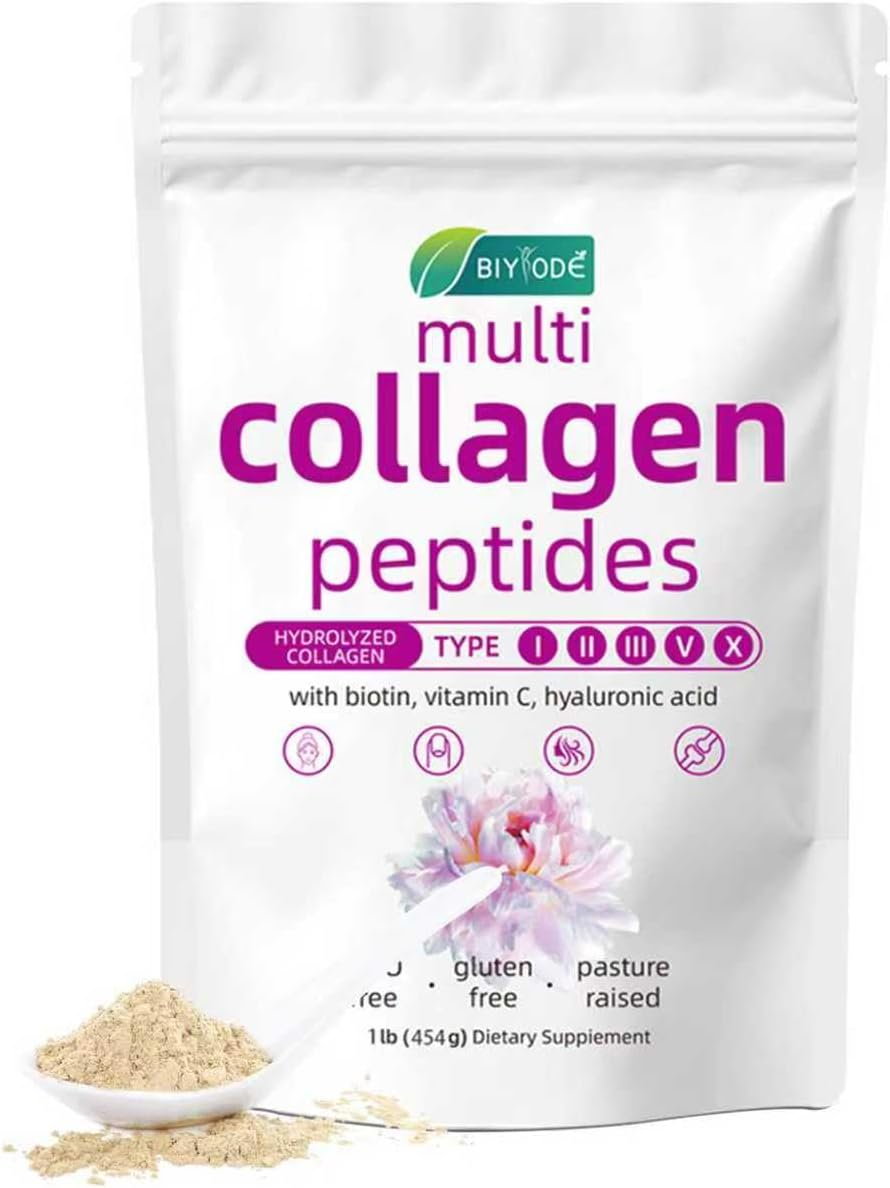 Multi Collagen Peptides Powder 1lb