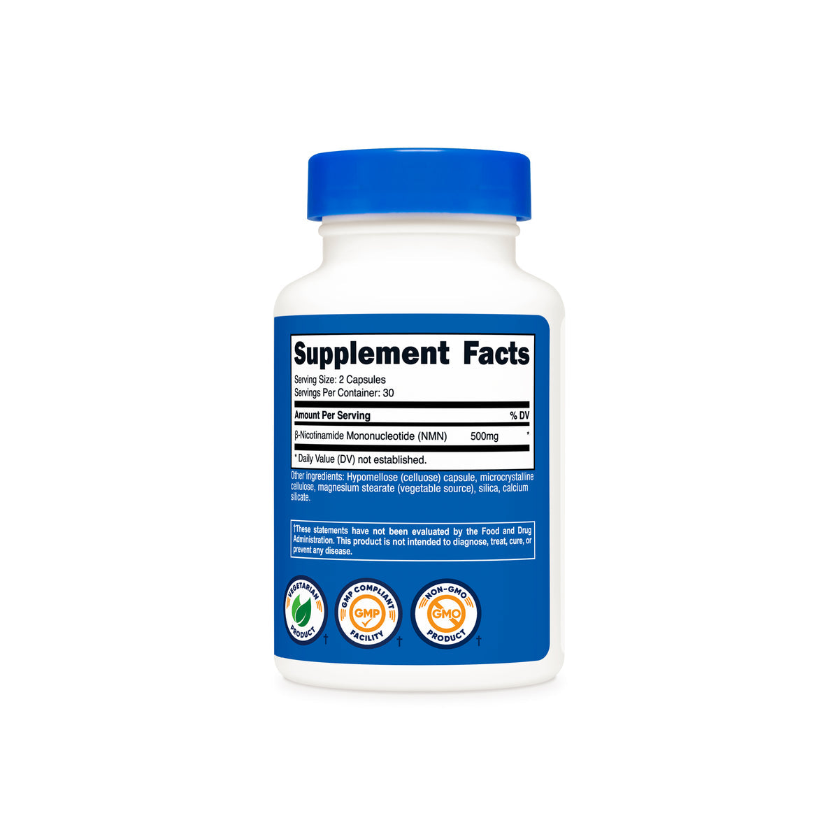 Pure NMN 500mg | 60 Capsules | 30-Day Supply - image 2