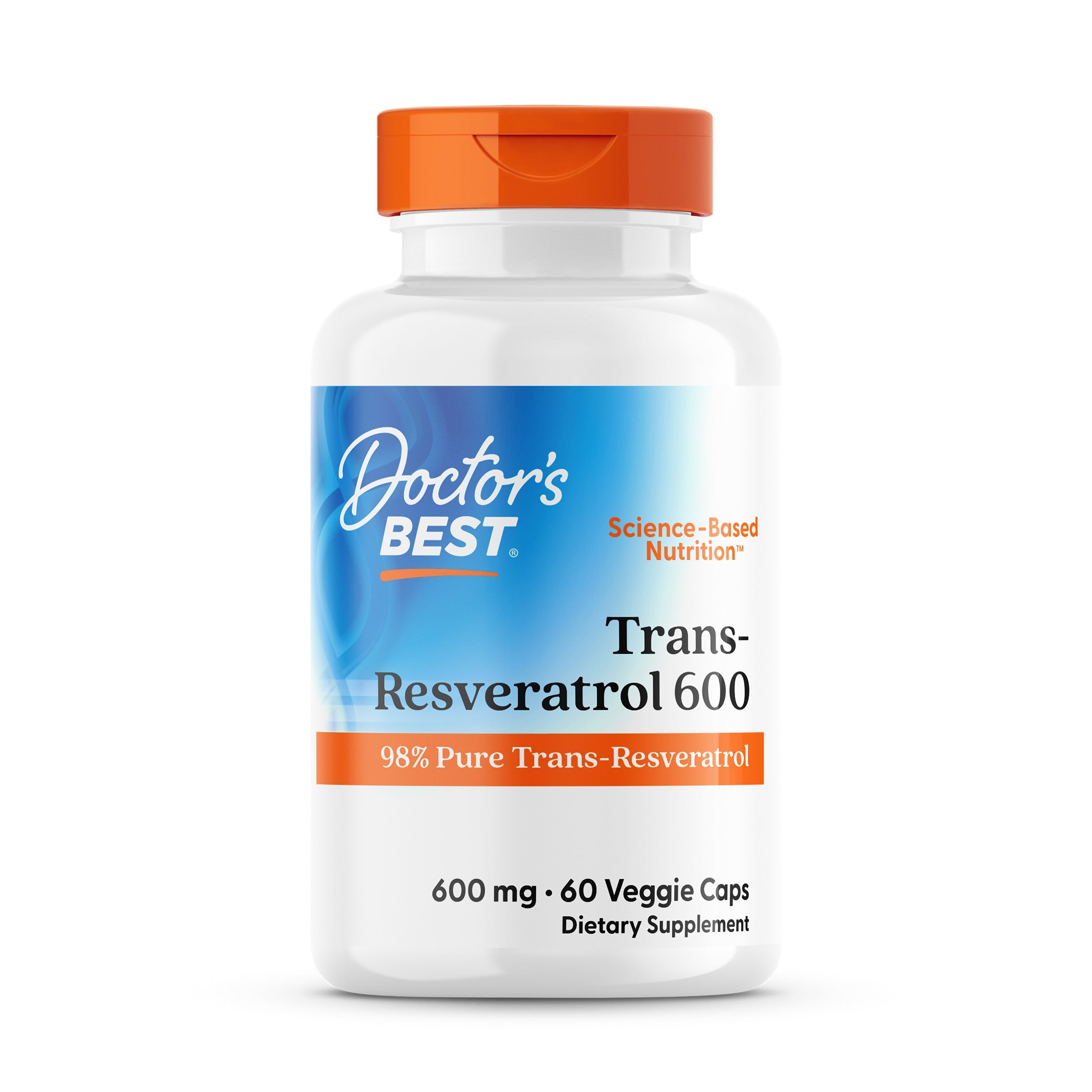 Resveratrol 600mg | 60 Capsules | 30-Day Supply