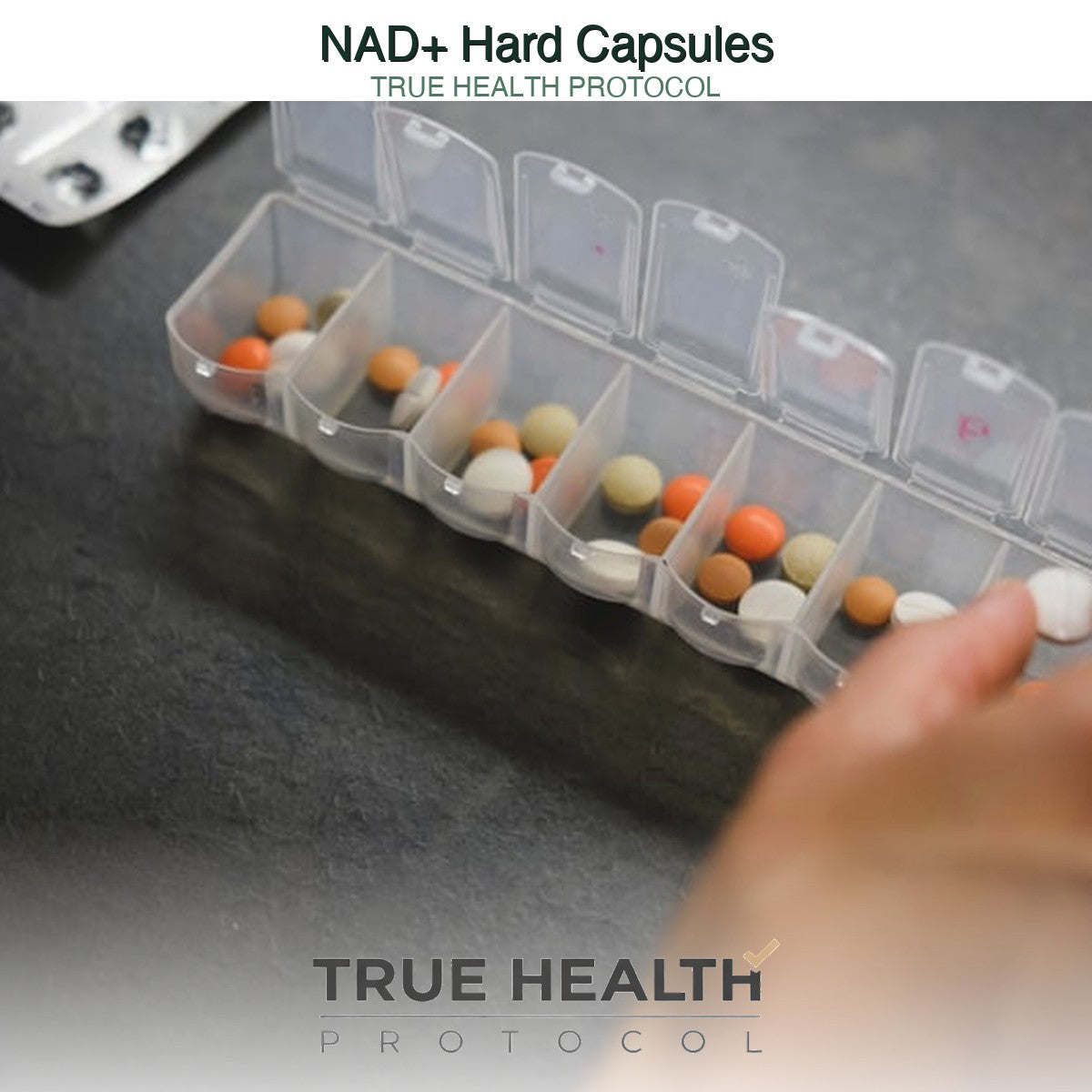 NAD+ Hard Capsules | Cellular Energy & Anti-Aging