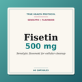 Fisetin 500mg — senolytic flavonoid for cellular cleanup (60 capsules) | True Health Protocol