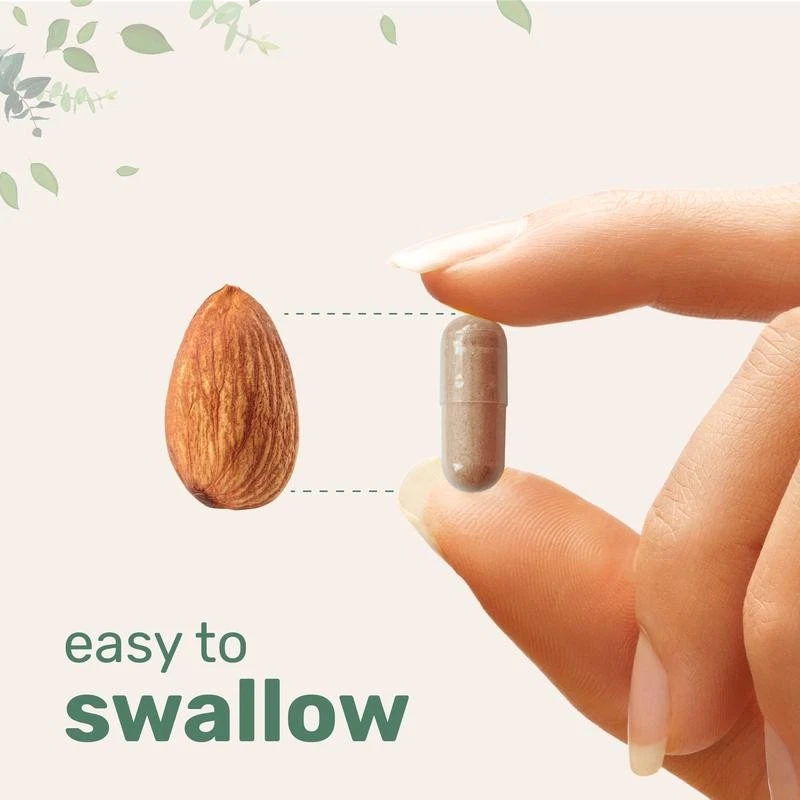 Easy to swallow — Liposomal NAD+ Ultimate capsules are sized for comfortable daily use